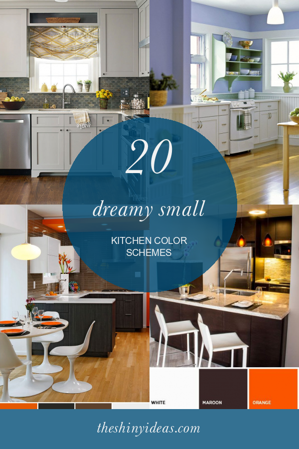 20 Dreamy Small Kitchen Color Schemes Home, Family, Style and Art Ideas